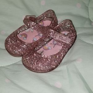 Size 2 baby girl pink jellies sandal